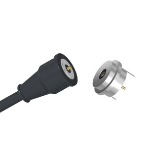 Buy cheap Customized Magnetic Cable Connector Circular Magnetic Electrical Connector 2 Pin For Smart Wear from wholesalers