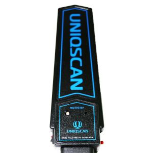 Security Hand Held Wand Body Scanner Detector Sensitivity Adjustable 7V-9V IP45