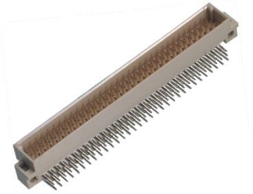 Buy cheap 90°DIP PBT Male Din41612 WCON Connector Phosphor Bronze 2.54 Mm Pin Connector from wholesalers