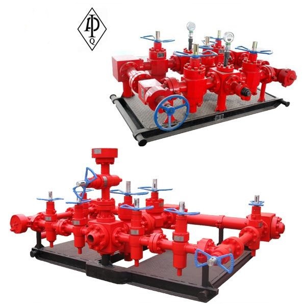 Buy cheap 2000psi -15000psi 2 1/16 "~4 1/16" API 16C Kill And Choke Manifold For Oil Well Control from wholesalers
