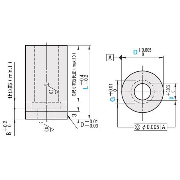 Buy cheap Punch Guide Bushing of Button Dies with Double Stepped Guide Type Precision High from wholesalers