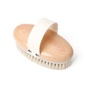 Buy cheap Dark Wood Handle Dry Bruhsing for Body Skin from wholesalers