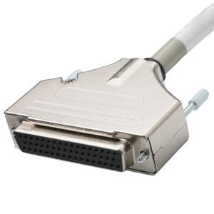 Hd D Sub Db50 Case Zinc Alloy Nickel Plated To D-Sub Mdr Plug Od 90mm