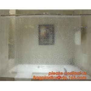 Buy cheap Custom Polyester Printing Shower Curtain, waterproof fireproof hook kids bathroom shower curtains, PEVA Shower curtain f from wholesalers