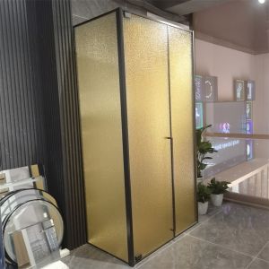 Buy cheap SAI Tempered Laminated Glass Decorative Shower Screen Partition Window Door Crystal Clear Fluted Reeded Texture Pattern from wholesalers