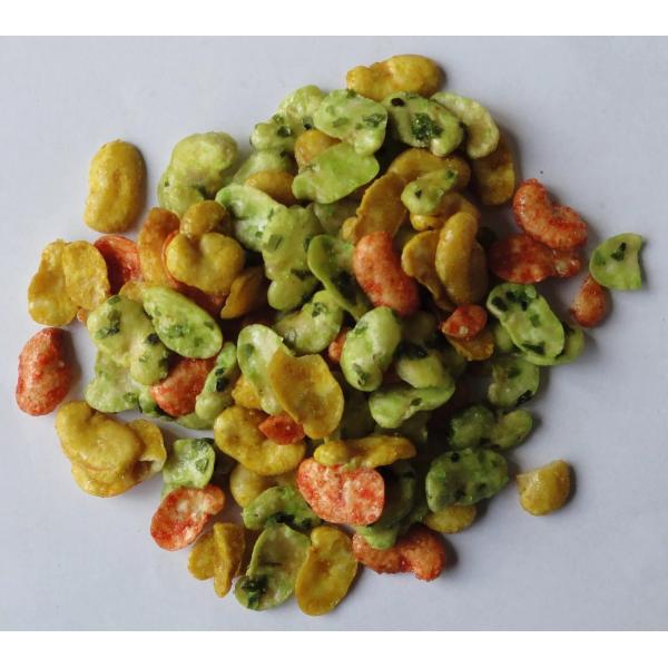 Quality Chili Salty Fava Bean Snack Semi Soft Enlightened Fava Beans for sale