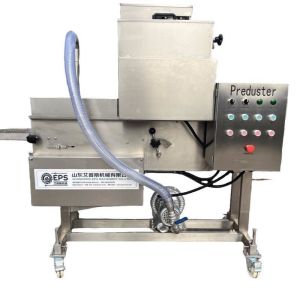 Thermal Processing Chicken Tenders Breading and Flouring Machine with Flouring