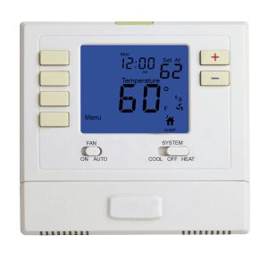 Buy cheap 7 Day Wireless Programmable Thermostat , 1 Heat 1 Cool Thermostat from wholesalers
