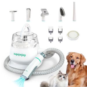 Low Noise Pet Dog Grooming Kit with Vacuum Tools and Dog Brush Set N.W/G.W. 2