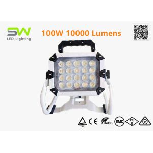 100W 10000 Lumens 18V Power Tool Battery Powered Work Light With Metal Stand