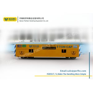 Buy cheap Aluminum Rolling Car Electric Industrial Transfer Trolley in Assembly PLC Control from wholesalers