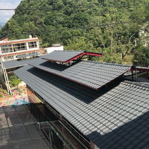 Buy cheap ASA Synthetic Resin Roof Tile 2.5mm 1050mm Width ISO Certified from wholesalers