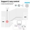 Buy cheap Tuya Alexa Timer Smart Switch 10A Relay Module Work Remote Smart Switch support google Alexa voice control easy install from wholesalers