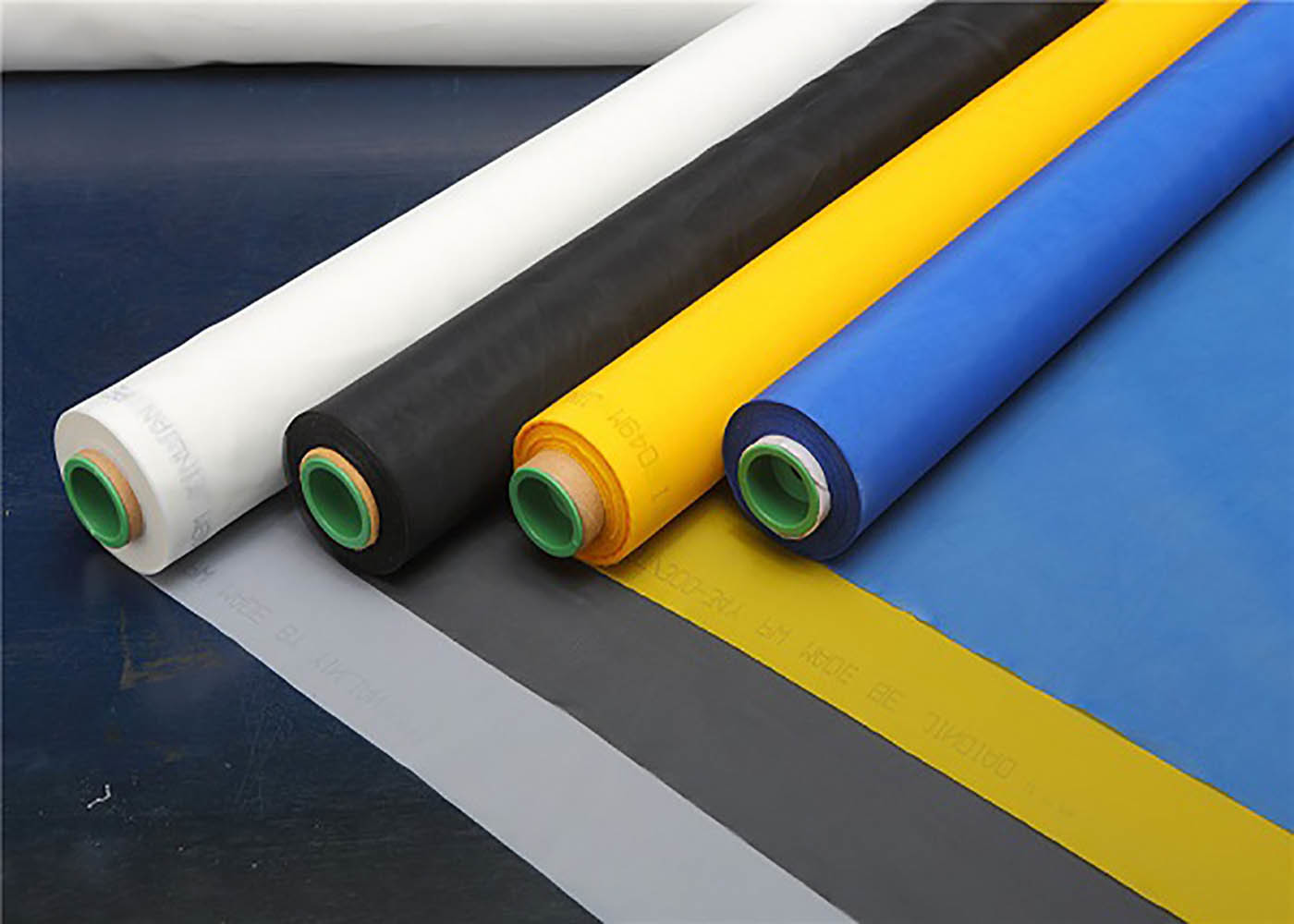 Plain Weave Pet 1500 Meterial Polyester Screen Printing Mesh For Stationary