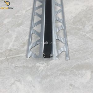 Buy cheap Transition Strip Expansion Joint Profile Tile Trim Adhesive 2500mm Length from wholesalers