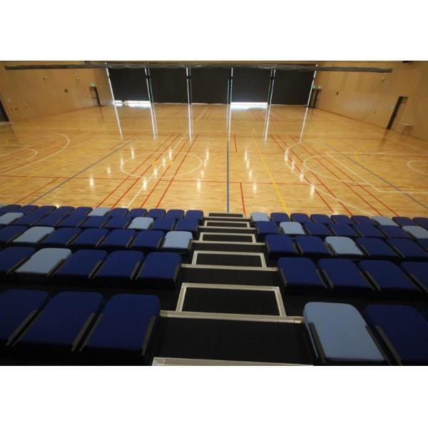 Buy cheap Tiered Retractable Modular Grandstands Systems with Available Carpeted Deck from wholesalers