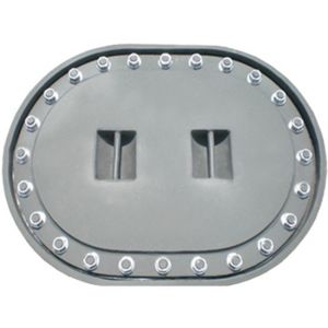 Buy cheap 800mm Marine Hatch Cover Watertight Oval Flat Manhole Hatch Cover from wholesalers