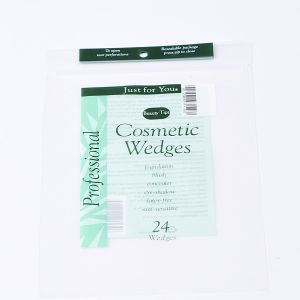 Buy cheap Custom Recyclable BOPP Poly Bag Packaging Plastic Bags With Sticky Seal Header from wholesalers