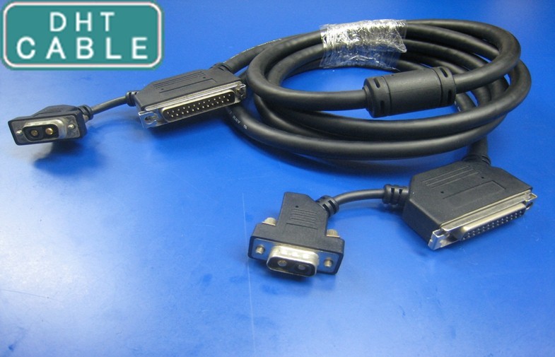 Quality Durable Flexible Custom Cable Assemblies , Slip Type 2 Meter Custom Power Cables for sale Buy cheap Durable Flexible Custom Cable Assemblies , Slip Type 2 Meter Custom Power Cables product