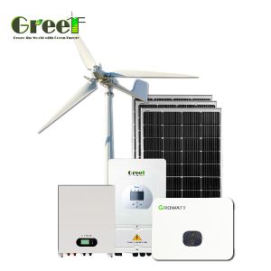 Buy cheap 5KW / 10KW Hybrid Wind Solar Power System With Remote Control And LCD Display from wholesalers