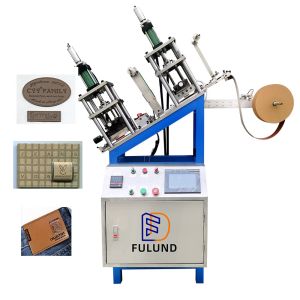Buy cheap 30KN Hydraulic Leather Embossing Machine Left And Right Direction Adjustment from wholesalers