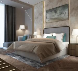 Buy cheap Dubai Luxury Hotel Style Bedroom Furniture Modern Design Metal Frame product