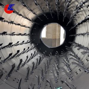 50 Tph Rotary Mechanical Pipeline Wood Sawdust Dryer