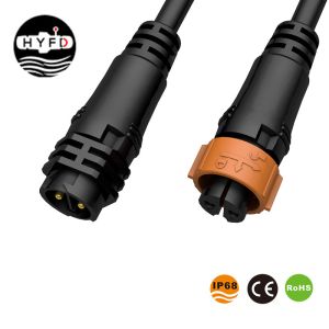 Buy cheap M19  Two Pins Push Pull 23mm Waterproof Quick Connectors from wholesalers