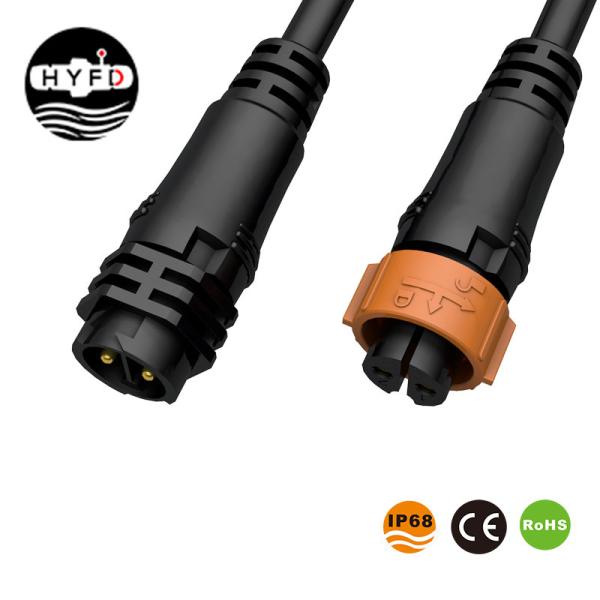 Buy cheap M19 Two Pins Push Pull 23mm Waterproof Quick Connectors from wholesalers