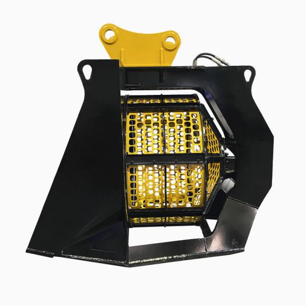 Buy cheap 0.46 - 1.2 M3 Capacity Excavator Sieve Bucket Hydraulic Rotating Screen Bucket from wholesalers