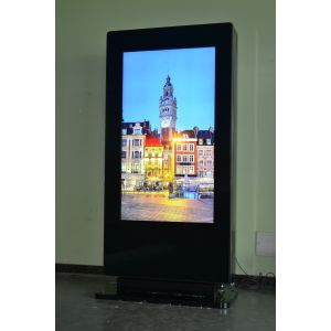 Buy cheap Multimedia 65 inch 2500 nits Outdoor LCD Digital Signage Commercial Totem from wholesalers