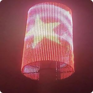 T12 LED Mesh Screen Outdoor Full Color CE RoHS FCC 12mm Pixel Light