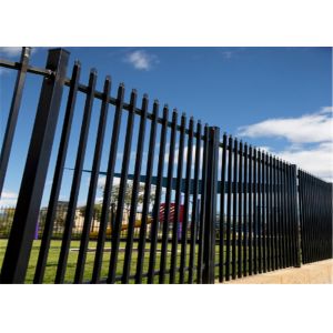 Buy cheap Diplomat Security Fencing Panels 2.1mx2.4m black powder coated from wholesalers