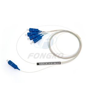 Sc To Apc Ftth Mini Fiber Cable Splitter 1x4 Optical Plc Splitter
