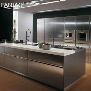 Buy cheap Custom Modular Modern Home Kitchen Furniture With Wine Cabinet from wholesalers