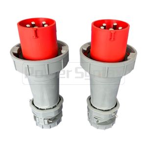 PowerSyntax 3P+N+E 63A IP67 440V Third Generation Industrial Plug Line Type Part