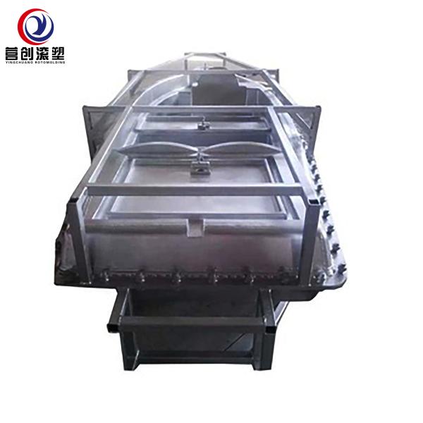 LLDPE Rescue Plastic Boat Canoe Rotational Mould Customized