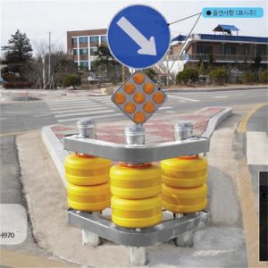 Road Protection Roller Guardrail Crash Barrier with Hot Dipped Galvanized