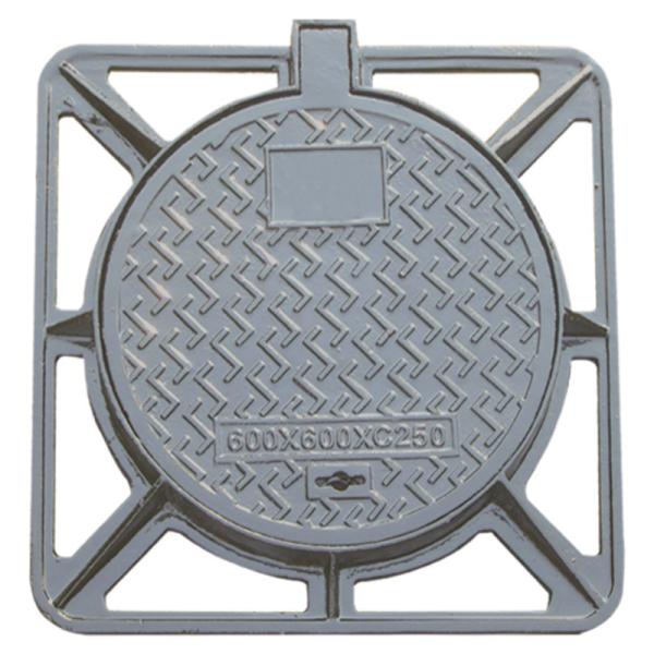Quality Elite Manhole Cover Resilient Design Telecommunications Well SMC Manhole Cover Purchasing for sale