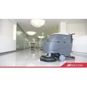 Buy cheap Multi-Functional Automatic Floor Scrubber with 24V Voltage 2000m2/h Efficiency and 55L Solution Tank from wholesalers