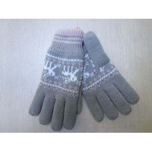 Buy cheap Ladies Acrylic Glove with Jacquard--Thinsulate glove--Fashion glove--Gift product