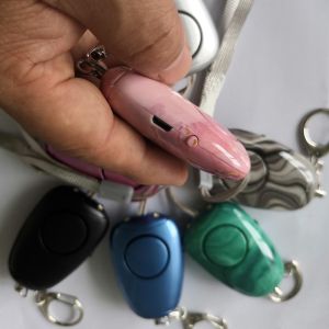 Buy cheap 130db Theft Prevention ABS Personal Keychain Alarm With Custom Printing from wholesalers