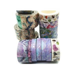 Buy cheap Decorative Gold Foil Printing Patterned Washi Tape from wholesalers