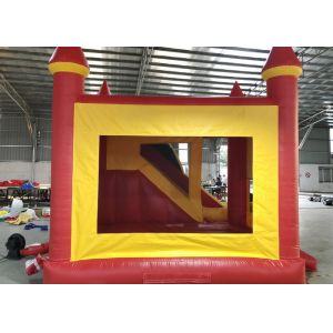 Brightly Color Commercial Inflatable Bouncer Combo / Kids Bouncy Castle