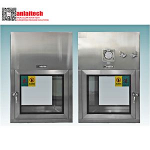 Wall mounted laminar flow Pass box