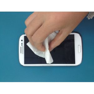 Disposable single packed customized eyeglasses cleaning wet wipes tissue