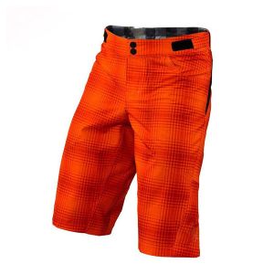 Buy cheap Orange Sublimation Custom Mountain Bike Downhill Shorts from wholesalers