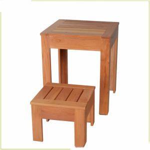 Buy cheap Waterproof 25.59inch Mahogany Solid Wood Coffee Tables from wholesalers