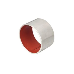 Buy cheap Steel Bronze Red Polymer Plain Bearings Split Bushes Tin / Copper Made To Order from wholesalers