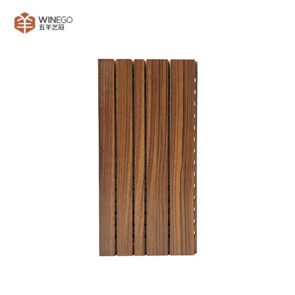 Quality Enhance Theater Acoustics with Grooved Acoustic Panel for Better Sound Clarity for sale